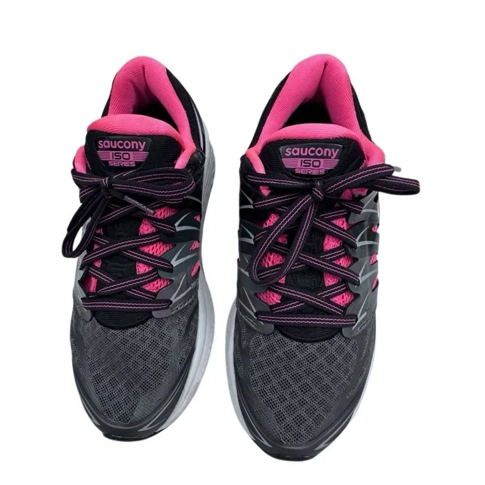 Saucony Everun Sneakers Women’s Black SZ 6.5 - Picture 1 of 9